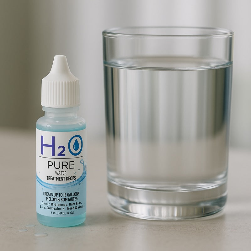 H2O Pure Water Treatment Drops